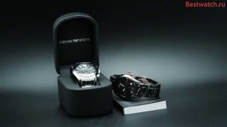 Кварцевые хронографы Emporio armani AR1400, AR1410