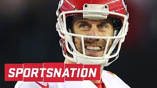 SportsNation praises Alex Smith's performance vs. Patriots | SportsNation | ESPN