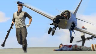 САМОЛЁТЫ САМОУБИЙЦЫ vs. АДСКОЕ RPG! (GTA 5 Смешные Моменты)