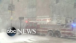 Winter 'bomb cyclone' hits the East Coast