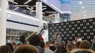 Вопрос Василию Ломаченко. ТРЦ LAVINA MALL. Киев. 17 декабря 2018.