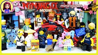 LEGO Ninjago Movie Minifigures Complete Set Temple of Airjitzu Friends Dress Up