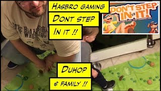 Duhop DONT STEP IN IT Hasbro Gaming Family Fun Vlog