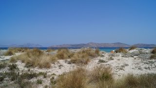 Nudist beach on the island of Kos. Greece.
