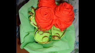 Мужской букет из трусов, носков и шампуров