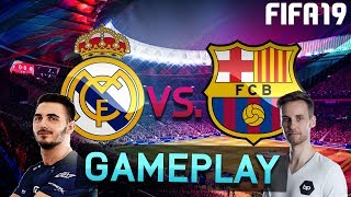 FIFA 19 REAL MADRID VS FC BARCELONA GAMEPLAY | Mirza Jahic vs TaZz [FIFA 19 FULL GAMEPLAY]