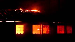 Incêndio criminoso no Supermercado Rede Vivo