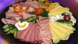 Мясная тарелка. Фото оформления