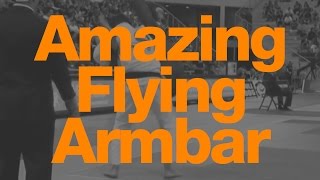 Amazing Flying Armbar! 2012 BJJ world championships Xande vs Tussa