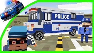 МУЛЬТИК - ИГРА ПОЛИЦЕЙСКАЯ МАШИНА МАЙНКРАФТ ПОГОНЯ 2 серия