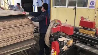 Full automatic plywood cutting saw with high speed  plywood machines manufacturer Linyi China