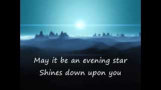 ♫  Enya - May it be ( lyrics ) ♫