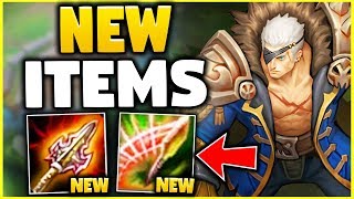WTF? THESE NEW ITEMS GIVE YOU 400+ AD WHILE FULL TANK!? (100% WILL BE NERFED!) - League of Legends