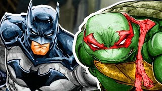 БЭТМЕН ВСТРЕТИЛ ЧЕРЕПАШЕК-НИНДЗЯ!  ЧАСТЬ 1. \ DC. IDW. Batman and Teenage Mutant Ninja Turtles