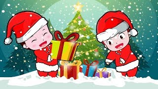 Jingle Bells l Christmas Carol With Mickey Mouse and Minnie Mouse Funny Story l Popular Kids Songs