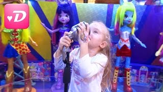 ВЛОГ в ЦДМ Большие  пони в магазине Поем на сцене Радужный рок /On stage with Girls Rainbow Rocks
