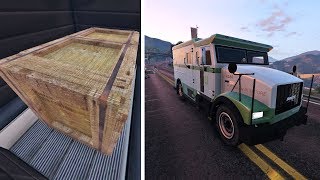 شاحنة نقل الذهب في قراند أونلاين محملة بشيء غريب (ما هو يا ترى ؟) | GTA Online
