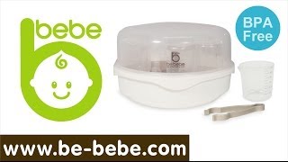 ร้าน be bebe จำหน่าย ที่นึ่งขวดนม เครื่องนึ่งขวดนม หม้อนึ่งขวดนม ในไมโครเวฟ ในราคาย่อมเยา