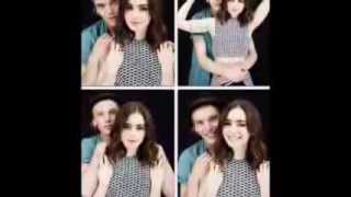 Jamie Campbell and Lily Collins Entertainment Weekly Photoshoot