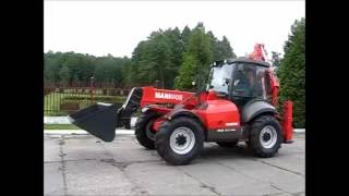 Экскаватор-погрузчик с передней телескопической стрелой Manitou MLB 625
