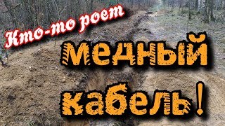 Металлокоп  Конкуренты нашли медный кабель