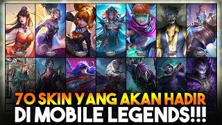 ALL UPCOMING SKIN IN MOBILE LEGENDS 2020!!
