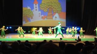 Танец "Огуречик", малыши 4-6 лет,  Тодес Волгоград 2015