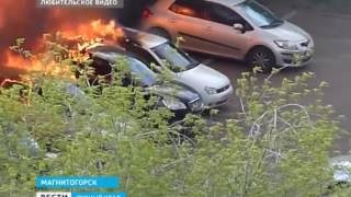 Пожар в кафе в Магнитогорске