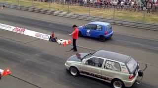 VW Golf Mk3 R32 Turbo 4motion 1200+HP Spb vs. VW Lupo R30 Turbo 4motion 850HP King of Germany