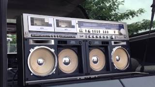 SHARP GF1000 boombox ghettoblaster