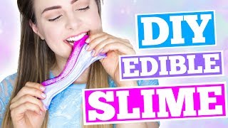 DIY SLIME No Glue No Borax Edible Slime Tested !