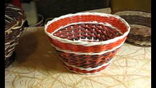═► Послойное плетение из газет. Часть 2. Promo.