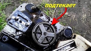 подтекает масло в бензопиле