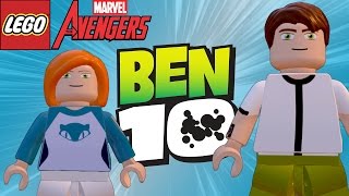 LEGO Marvel Avengers (Vingadores) BEN 10 - Ben e Gwen (MOD)