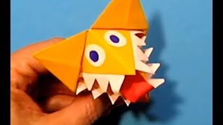 Поделки Из Бумаги Собака Кусака Легкое Оригами Своими Руками Подарки. Чем Заняться Скучно Каникулы?