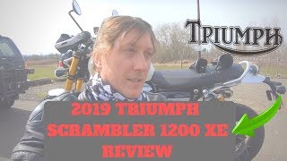 Triumph Scrambler 1200 XE Review - what a bike?#triumph #scrambler1200XE