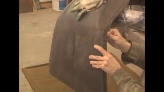 Volkswagen Crafter. Ремонт бампера феном и паяльником #1