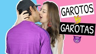 PRIMEIRO BEIJO - GAROTOS Vs GAROTAS ?