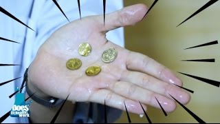 วิธีขจัดคราบดำบนเหรียญเก่า