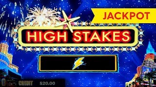 JACKPOT HANDPAY! Lightning Link High Stakes Slot - $25 Max Bet - HIGH LIMIT ACTION!