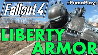 Fallout 4: Liberty Prime Power Armor Mod Review #PumaPlays