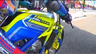 GEMPURAN NINJA Bikin Tegang Dragbike BSMC Cilacap 2017