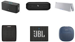 Top 10 Best Bluetooth Speakers 2019