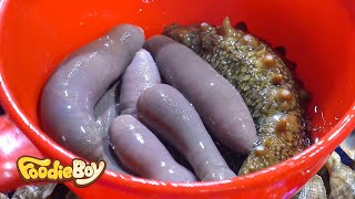 Assorted Seafood Sashimi / Korean Street Food / Noryangjin Fisheries Wholesale Market, Seoul Korea