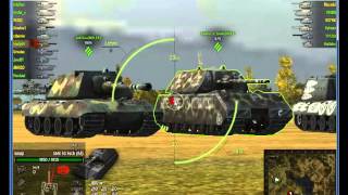 WoT. Пробитие Maus / E-100