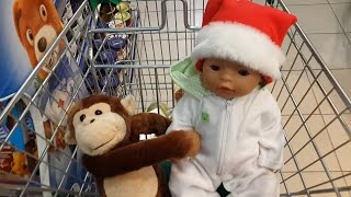Беби Бон Лиза и обезьянка Тотоша сходили за продуктами! ???