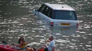 Port Isaac range Rover Drowned