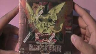 Best Yugioh 2005 Flaming Eternity 1st Edition Box Opening Ever!