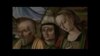Urbino - La Visitazione di Giovanni Santi al Palazzo Ducale di Urbino, indagini e restauro