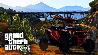 Polaris RZR Mountain Climbing! - GTA 5 Real Hood Life 2 - Day 37